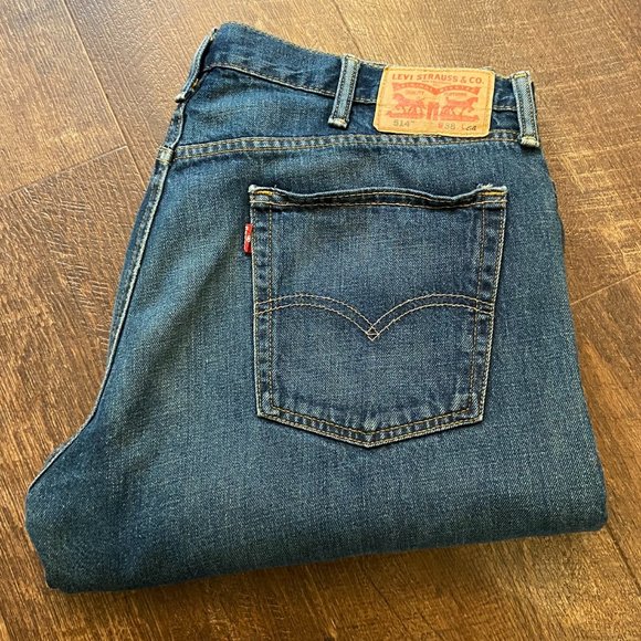 Levi's 514 Straight Jeans - 38x34 - Picture 6 of 7
